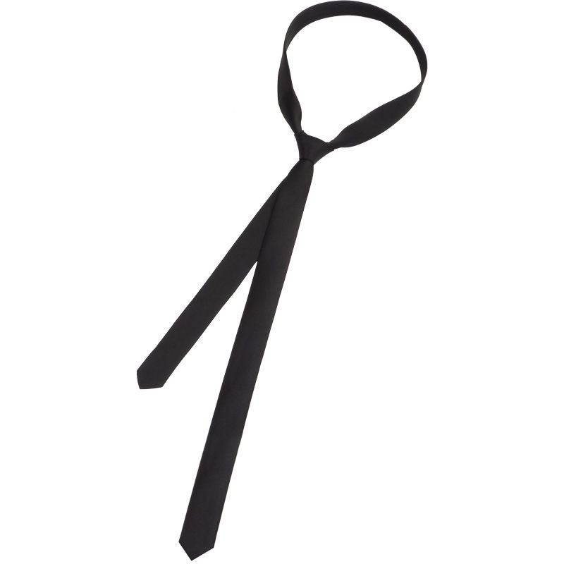 Cà Vạt Bản Nhỏ 3CM Phong Cách Hàn Quốc Dễ Phối Đồ Cho Nữ