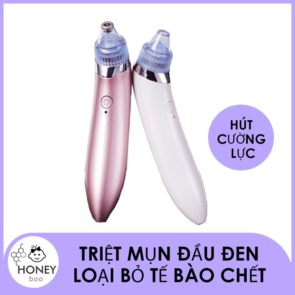 Máy hút mụn cầm tay mini, hút sạch mụn và dầu bã nhờn【VCM-KMD】