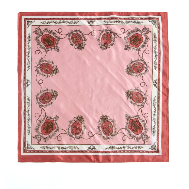 [Nowship2h] Khăn turban nam nữ unisex đẹp lụa mềm, Khăn lụa vuông 60x60cm quấn tóc túi xách nhiều màu - Mã ST001