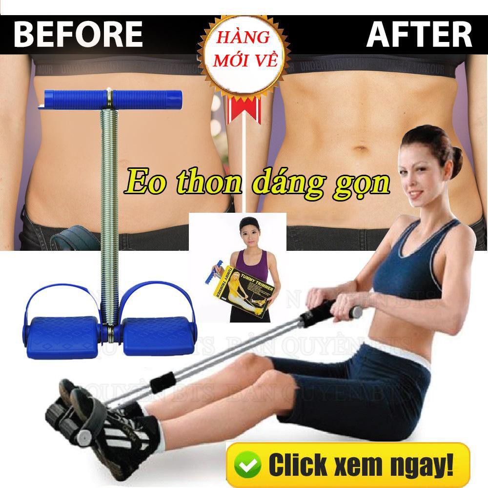 Dụng cụ tập cơ bụng tập gym đa năng,Dây kéo lò xo tập thể dục tại nhà