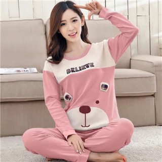 Bộ cotton mặc nhà