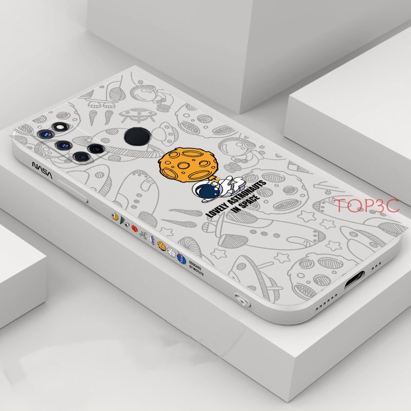Ốp điện thoại Realme C17 ốp điện thoại Realme 7i NASA Ốp Điện Thoại Cho Realme C17 Realme 7i Realme C12 Realme C25 Realme9Pro 8Pro C15 C20 C21 C21Y C25Y C31 C35 C11 2021 TKR