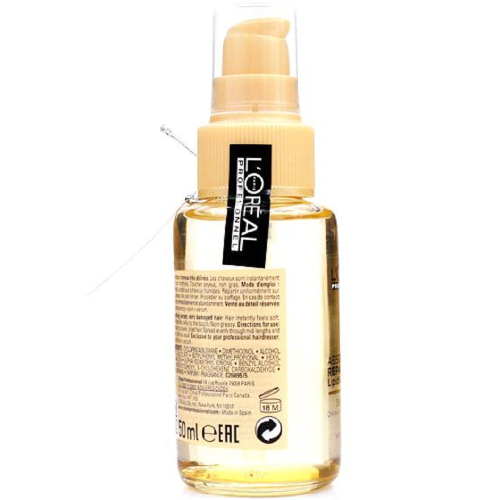 Tinh Dầu Dưỡng Tóc 50ml Loreal Serie Expert Absolut Repair Lipidium Chính Hãng.