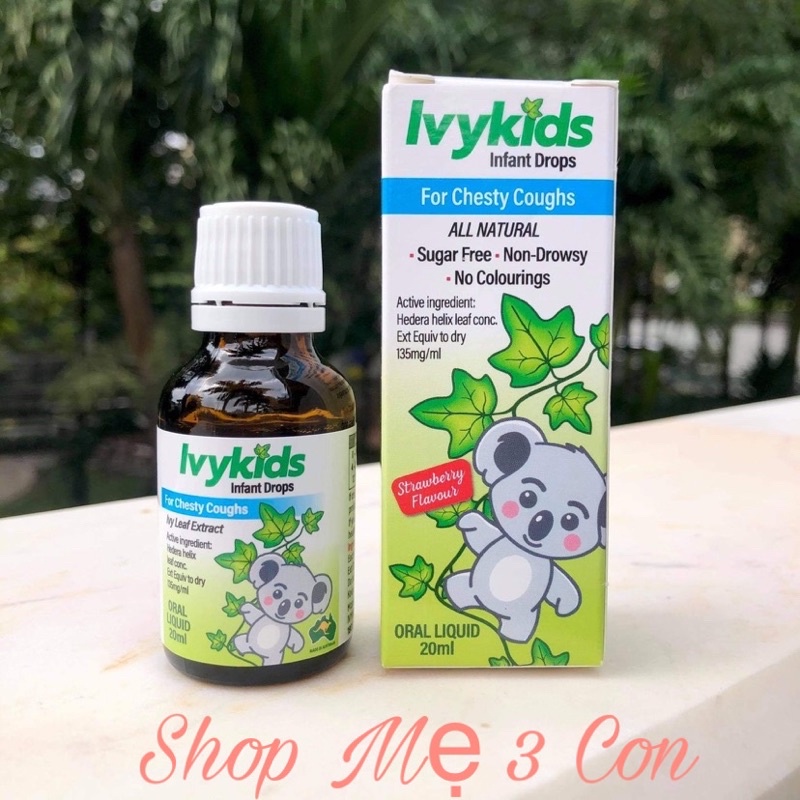 Tinh chất ho Ivykids Úc 20ml