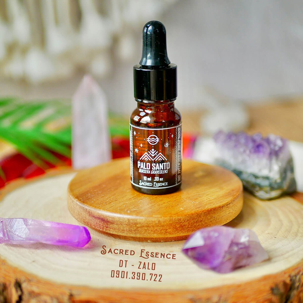 Ecuador - Pure Palo Santo Essential Oil - Tinh dầu trị liệu Palo Santo 100% nguyên chất | Sacred Essence