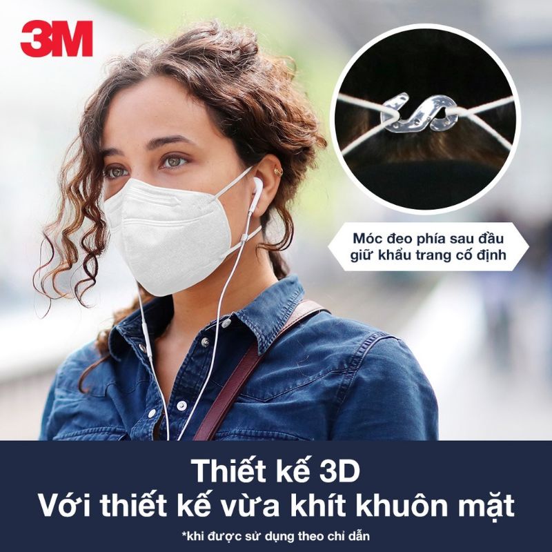 [Chính hãng] Khẩu trang 3M 9013 hàng xịn đạt chuẩn KF94