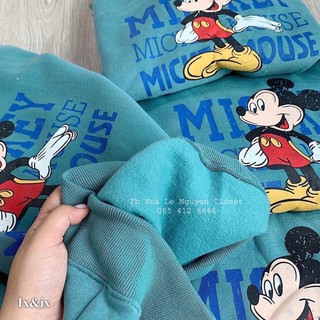 ÁO NỈ IN MICKEY ✅