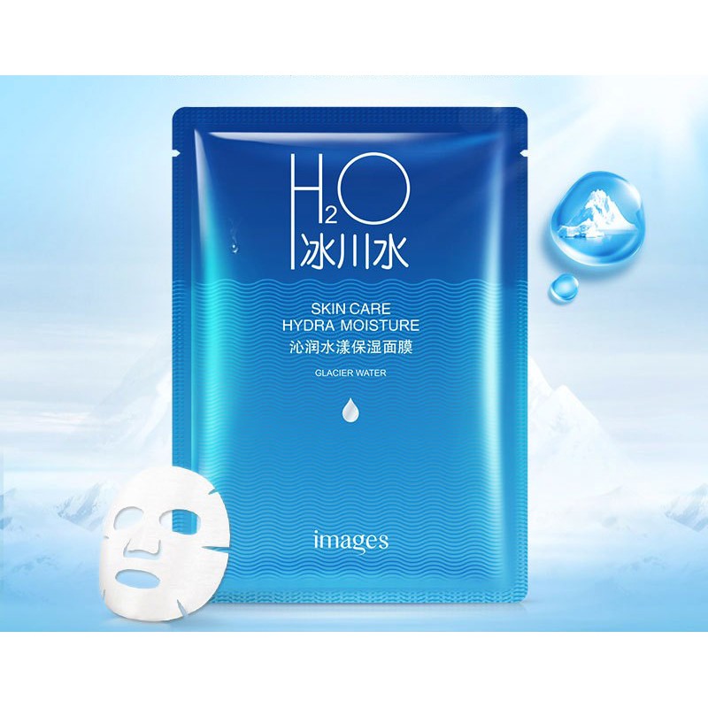 [Mã SKAMONTH4 giảm 10% đơn 50K] Mặt nạ giấy dưỡng da mụn cấp ẩm thải độc H2O Images