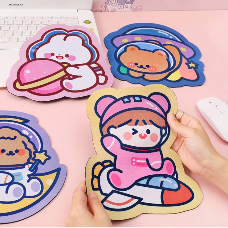 Bàn di chuột hoạt hình so cute - Lót chuột Laptop nhỏ xinh dễ thương - Quà tặng sinh nhật đẹp ý nghĩa
