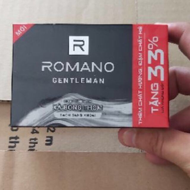 ROMANO_ XÀ BÔNG CỤC ROMANO GENTLEMAN 90G