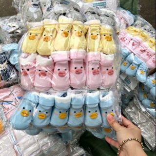 Tất hình vịt con siêu kute cho bé 0-6 tháng
