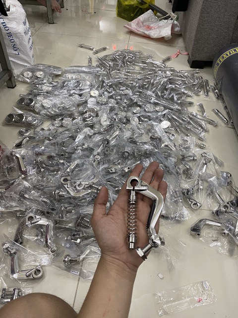 🍒 Full bộ càng thắng cong Inox 304 🍒