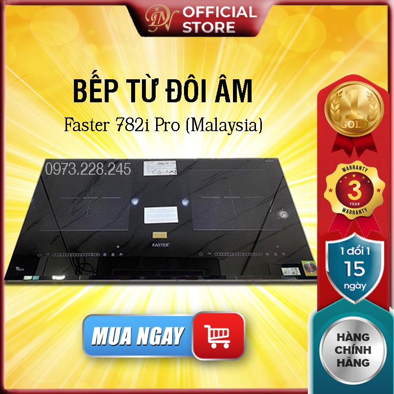 Bếp từ đôi Faster FS 782i Pro ✅FREESHIP✅ Bếp từ inverter Faster 782ipro, Công nghệ bảng mạch và tính