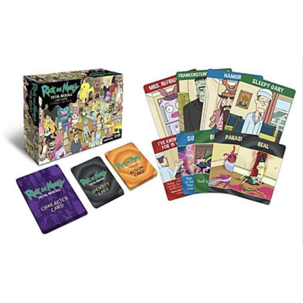 Trò chơi Boardgame Rick and Morty Total Rickall Tiếng Anh//T3