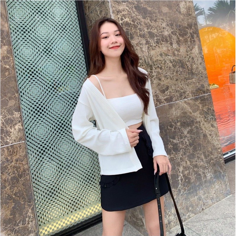 Áo bra thun tăm có mút