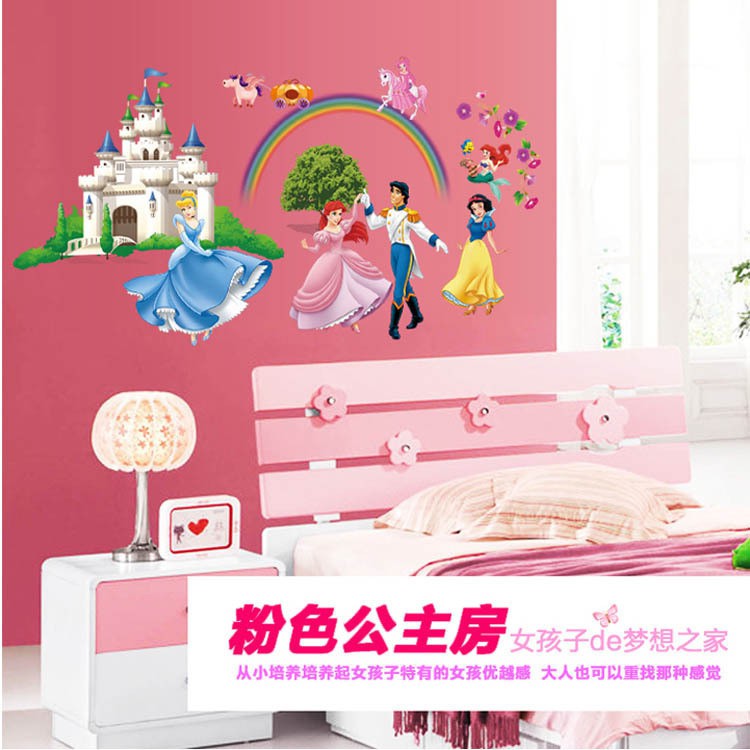 Decal dán tường hình Thú Tiếng Anh đáng yêu cho bé