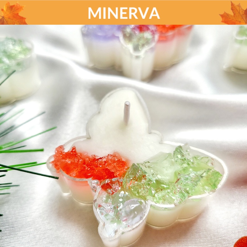 Nến thơm tealight sáp gel khuôn bướm BUTTERFLY CANDLE làm quà tặng handmade , quà tặng tiệc cưới , sự kiện event