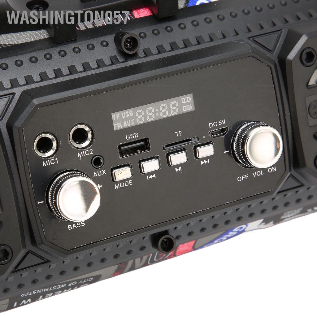 Có thể bán buôn Loa Bluetooth Không Dây Âm Thanh Siêu Trầm Chất Lượng Cao Hàng giao ngaywashington057