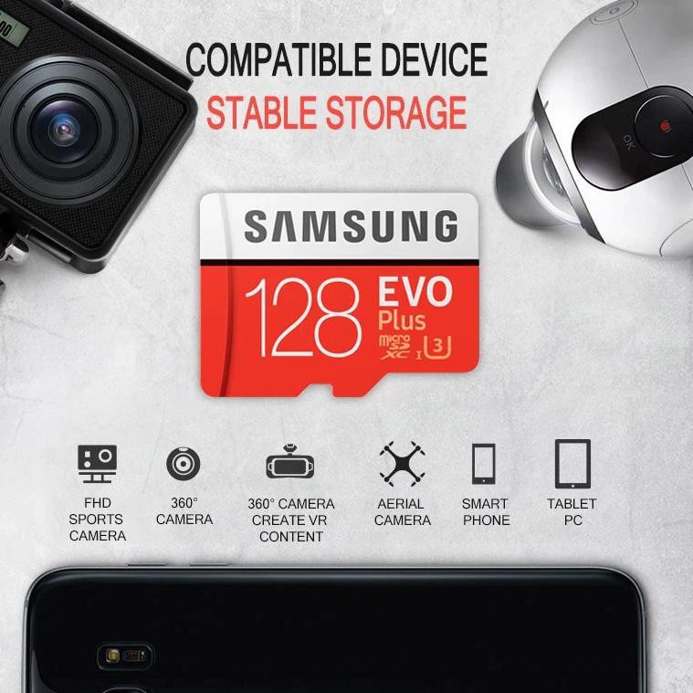 Thẻ Nhớ Samsung Microsd Evo Plus 32gb 64gb 128gb 256gb 512gb 45
