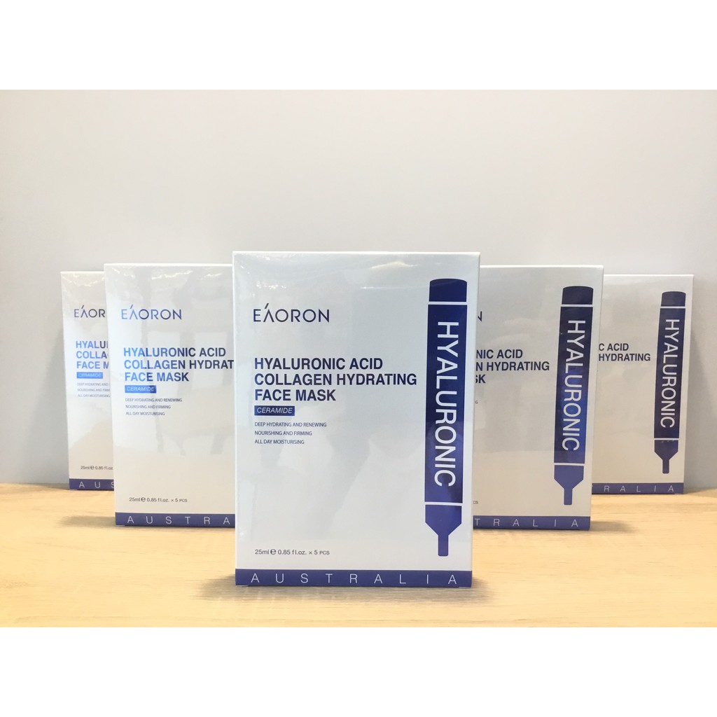 Mặt nạ miếng cấp ẩm Eaoron Hyaluronic Acid Collagen Hydrating Face Mask