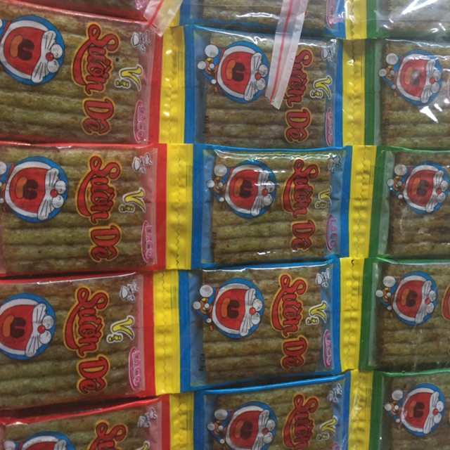 Cay sườn dê doremon 60 gói 1 bịch