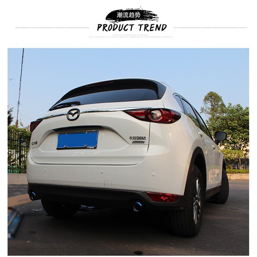 Ốp Trang Trí Cản Trước Bằng Sợi Carbon Cho Xe Hơi Zerui Mazda CX-5 CX5 2017-2022