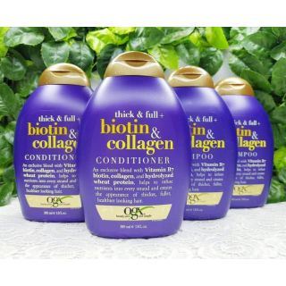 Dầu gội & dầu xả OGX Biotin & Collagen