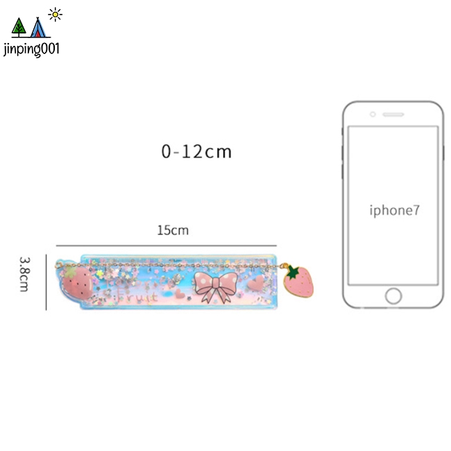 Thước vẽ PVC hình nhân vật hoạt hình | BigBuy360 - bigbuy360.vn