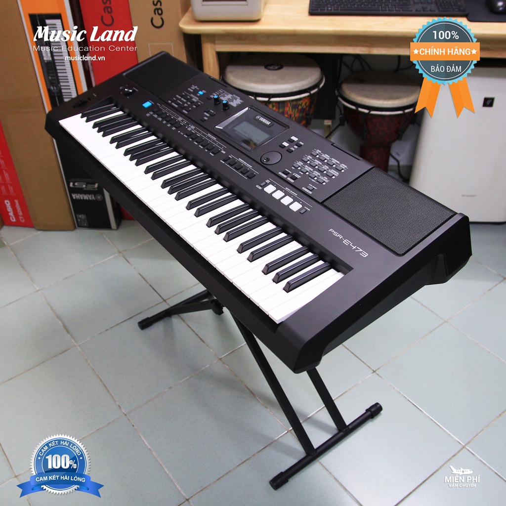 Đàn Organ Yamaha PSR-E473 – Chính Hãng