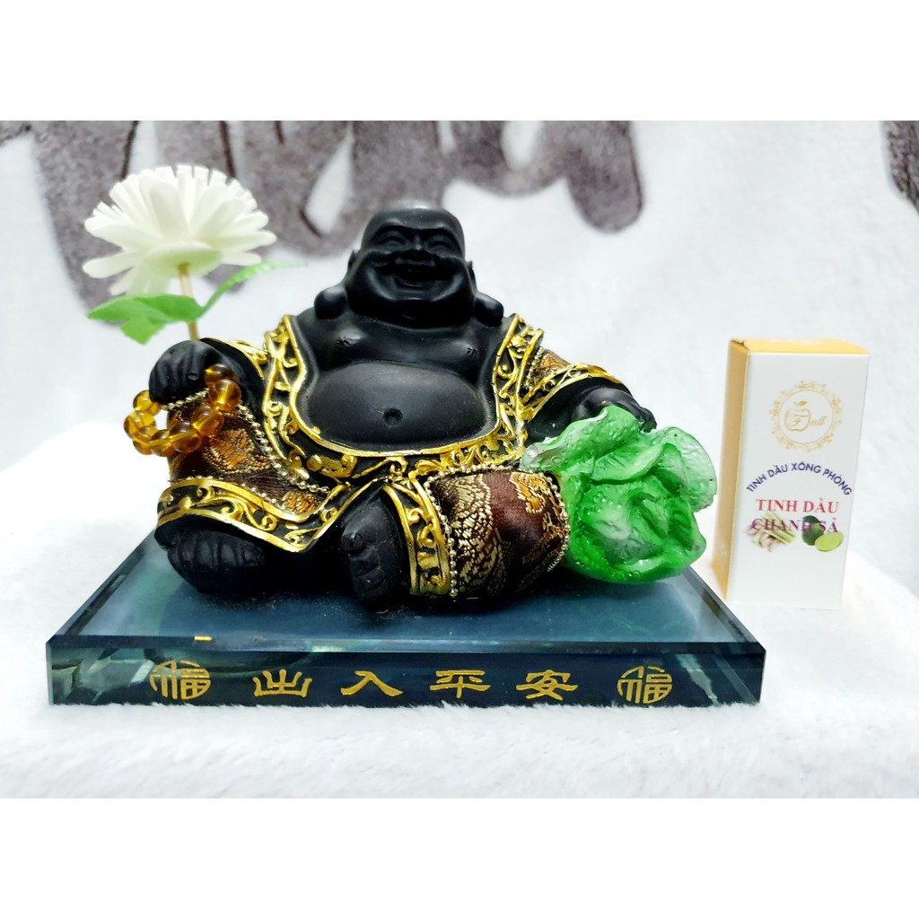 Tượng phật Di lặc phong thủy kiêm xông phòng - trang trí nhà cửa hoặc để xe hơi