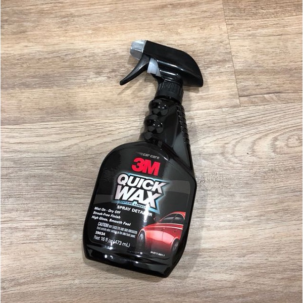 3M Quick Wax – Chai xịt đánh bóng nhanh sơn xe 473ml