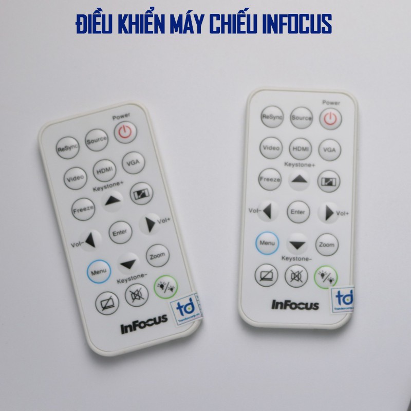 Điều khiển máy chiếu infocus (Remote) chính hãng giá rẻ