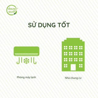 Nhang sạch phòng máy lạnh Nhang Xanh 20cm - Ít khói - Hương thơm dịu nhẹ, dễ chịu