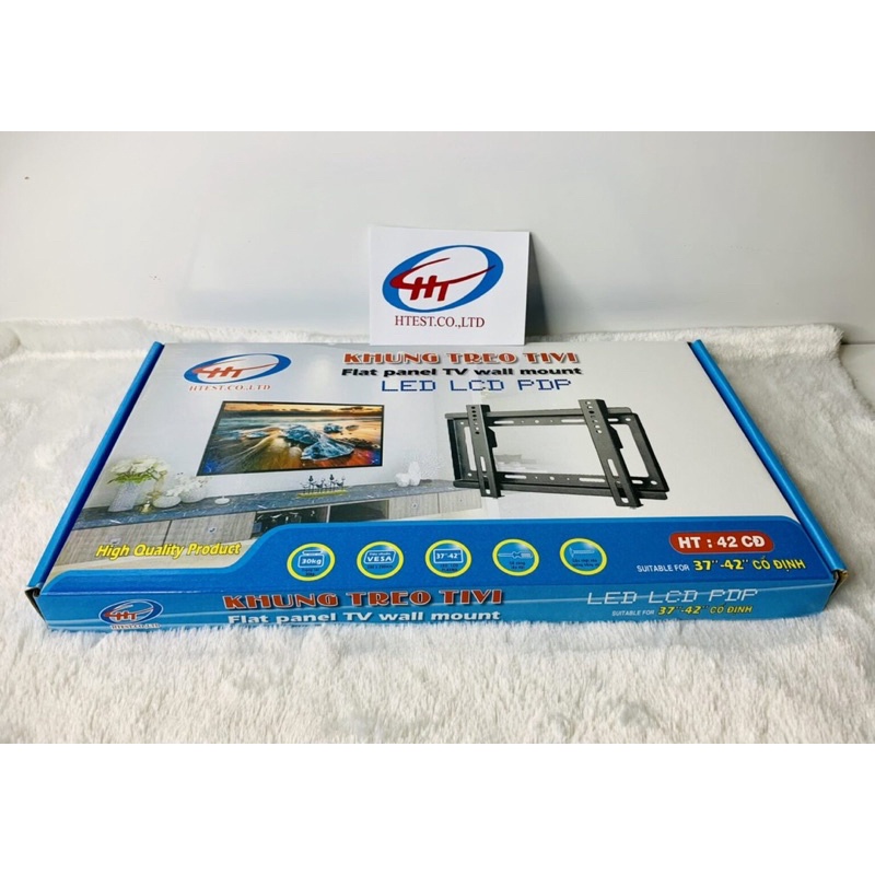 Giá treo màn hình tivi cố định áp sát tường 40 - 60 ich. Hàng chính hãng