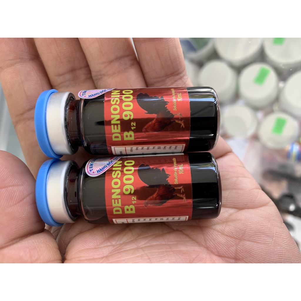 Thuốc nuôi gà đá tăng bo B12 9000, chai 10ml, nhập khẩu Mexico chính hãng