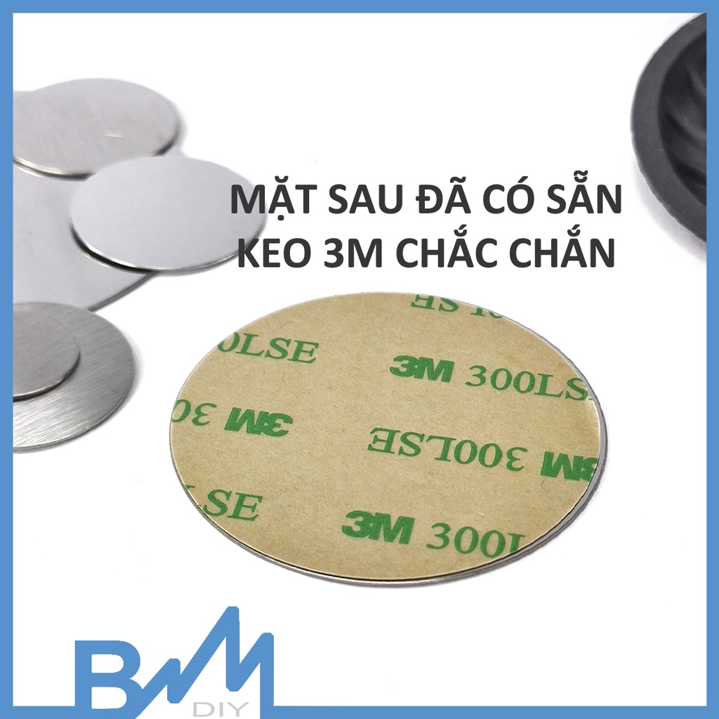 Miếng dán trang trí cộng hưởng sẵn keo mặt phay xước - gương các loại