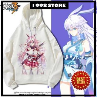 Áo Hoodie Nam Nữ Honkai Impact 3 Yae Sakura