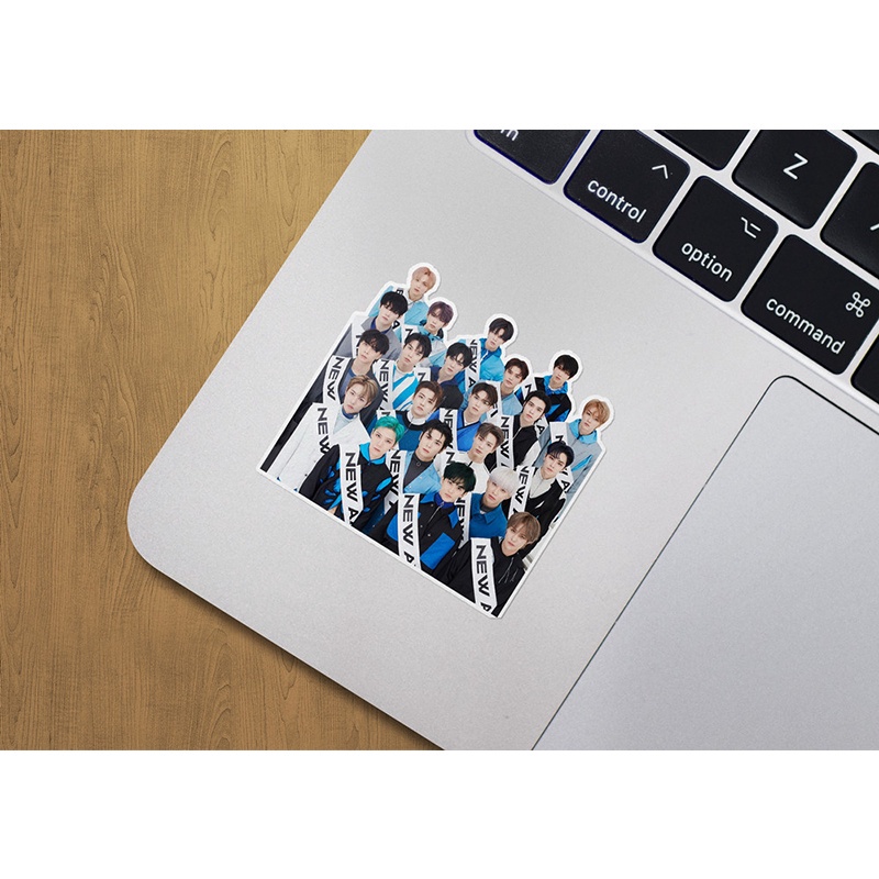 Set 100 Miếng Dán Hình Kpop NCT 2021 Trang Trí Hành Lý/Nhật Ký
