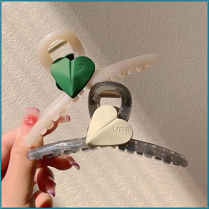 Kẹp Tóc Hình Cá Mập Màu Nhám Cỡ Lớn Thời Trang Mùa Hè Cho Nữ