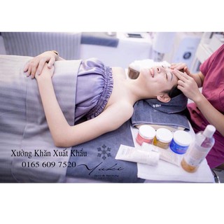 Xưởng khăn ga đồng phục spa