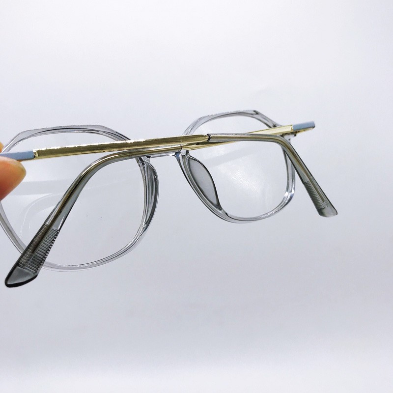 Kính Gọng Kim Loại Hàn Quốc Nữ Dáng Tròn Cube Thời Trang Nhiều Màu Thay Được Mắt Cận | BigBuy360 - bigbuy360.vn