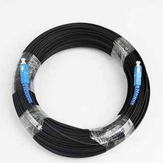 150m cáp quang 1fo bọc chặt có 2 sợi thép gia cường bảo vệ