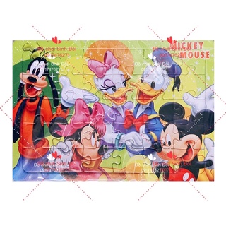 Tranh ráp hình giấy 30 miếng 10*14cm