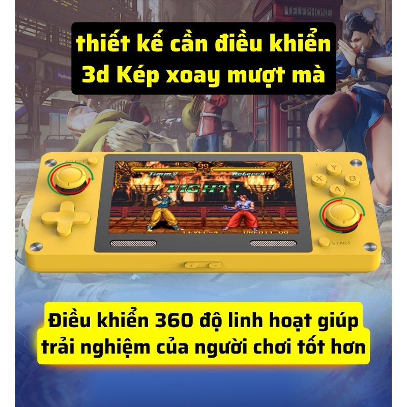 Máy Chơi Game Cầm Tay GameMax Màn Hình 4 inch IPS FULLHD Các Hệ Giả Lập "PSP, PS1, vv..."