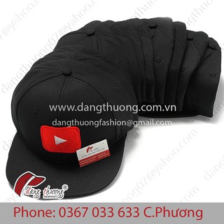 Mũ nón snapback icon youtube HÌNH THẬT CLIP THẬT