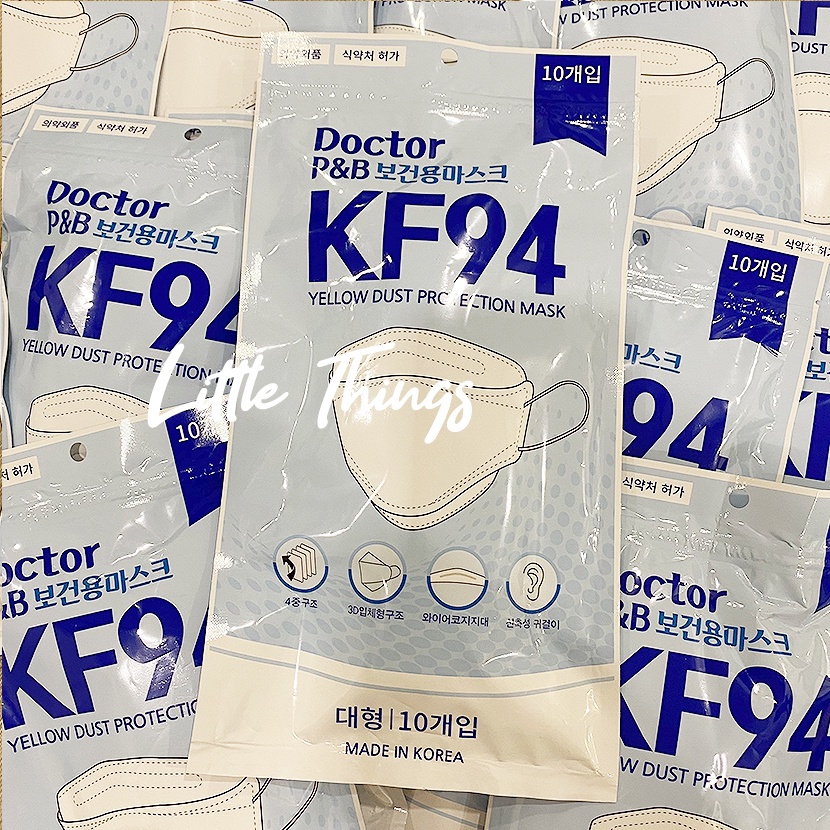 Khẩu trang KF94 Doctor P&B nội địa Hàn, Made in Korea