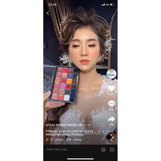 Bảng son JCat Dupe Anastasia Beauty Freedom Mix Lip Palette KÈM KHAY TRỘN NỀN Nội địa Mỹ