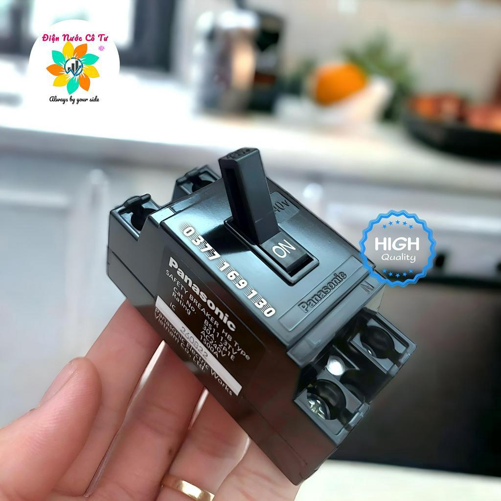 Aptomat ngắt điện CB cóc Panasonic bảo vệ quá tải dòng điện