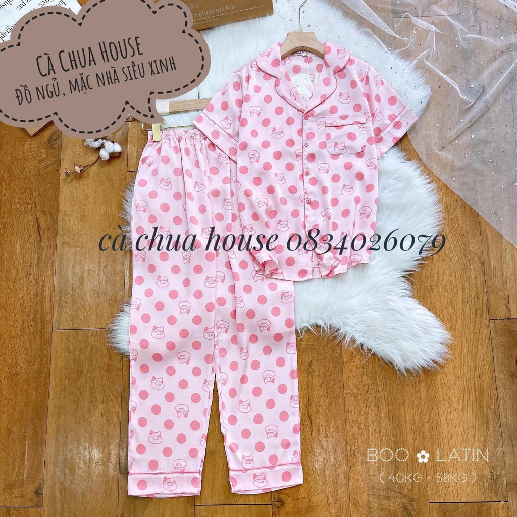 BỘ MẶC NHÀ TNQD LỤA LATIN BOO