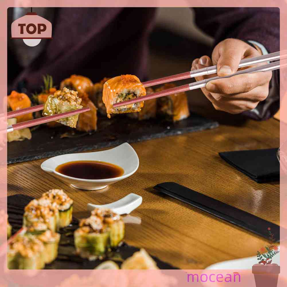 1 Đôi Đũa Gấp Gọn Tiện Dụng Mang Theo Du Lịch Cắm Trại